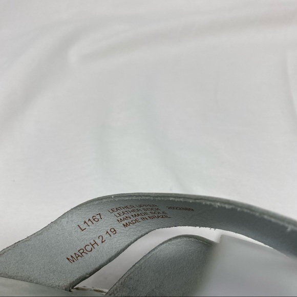 Madewell Metallic The Boardwalk Woven Slide Sandal - Picture 9 of 11